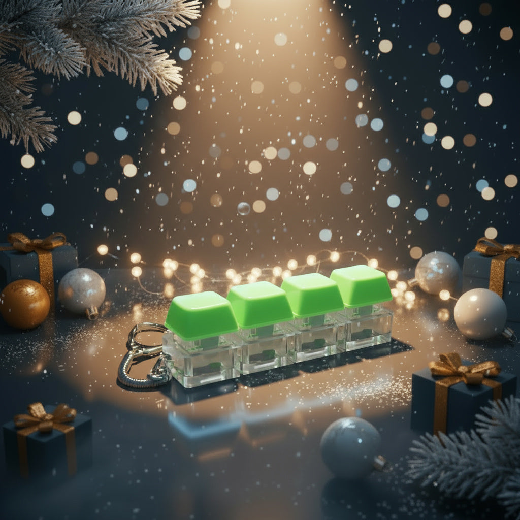 Fidget Keyboard - ÉDITION LIMITÉE NOËL